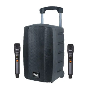Wöller W-1030A 10” Taşınabilir Bluetooth Hoparlör ve UHF Mikrofon Seti (300W) - Wöller