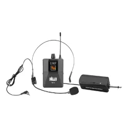 Wöller W-10Y Tek Kanallı Şarj Edilebilir Kablosuz Yaka Mikrofonu (UHF Dijital Modülasyon) - Wöller