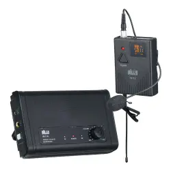 Wöller W-110Y Tek Kanallı Kablosuz Yaka Mikrofonu (UHF Dijital Modülasyon) - 1