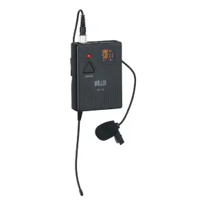 Wöller W-110Y Tek Kanallı Kablosuz Yaka Mikrofonu (UHF Dijital Modülasyon) - 4