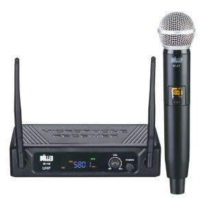 Wöller W-116E Tek Kanallı Kablosuz El Mikrofonu (UHF Dijital Modülasyon) - Wöller