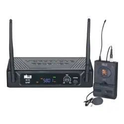 Wöller W-116Y Tek Kanallı Kablosuz Yaka Mikrofonu (UHF Dijital Modülasyon) - 1