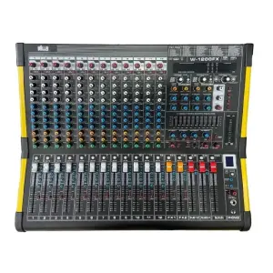 Wöller W-1200FX 12 Kanallı Bluetooth ve USB Destekli Deck Mikser - 1