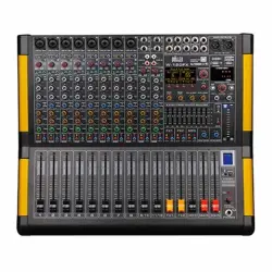 Wöller W-120FX 12 Kanallı Bluetooth ve USB Destekli Deck Mikser - Wöller