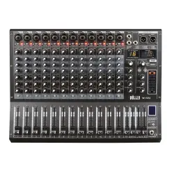 Wöller W-1216 12 Kanallı Bluetooth ve USB Destekli Deck Mikser - Wöller