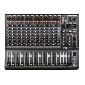 Wöller W-1216 12 Kanallı Bluetooth ve USB Destekli Deck Mikser - Wöller
