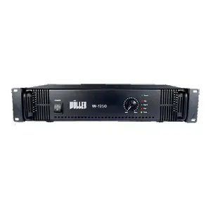 Wöller W-1250 100V Hat Trafolu Power Amplifikatör - 1
