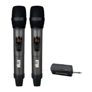 Wöller W-12EE Çift Kanallı Kablosuz El Mikrofonu Seti (UHF Dijital Modülasyon) - Wöller