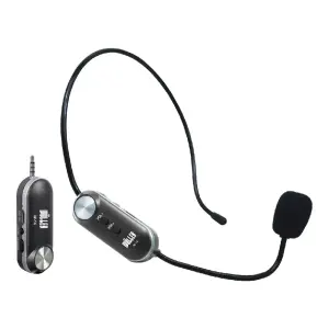 Wöller W-14 Tek Kanal UHF Şarj Edilebilir Kablosuz Yaka Mikrofonu - 1