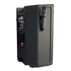 Wöller W-1540DSP 15 inç Taşınabilir DSP Efektli Bluetooth Hoparlör ve UHF Mikrofon Seti (400W) - 3