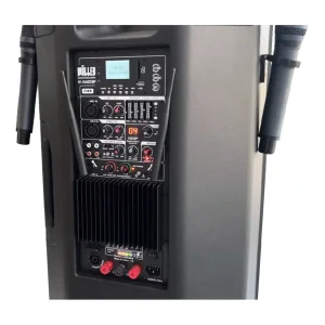 Wöller W-1540DSP 15 inç Taşınabilir DSP Efektli Bluetooth Hoparlör ve UHF Mikrofon Seti (400W) - 5