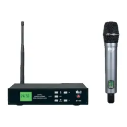 Wöller W-199E Tek Kanal UHF Kablosuz Mikrofon Seti - Wöller