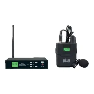 Wöller W-199Y Tek Kanal UHF Kablosuz Yaka Mikrofonu Seti - 1