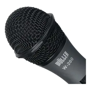Wöller W-200 Kablolu Dinamik El Mikrofonu (600 Ohm) - 2
