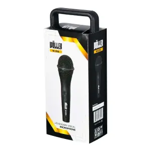 Wöller W-200 Kablolu Dinamik El Mikrofonu (600 Ohm) - 8