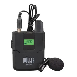 Wöller W-24 Kablosuz Yaka Mikrofonu - Wöller