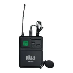 Wöller W-28 Kablosuz UHF Yaka Mikrofonu - Wöller