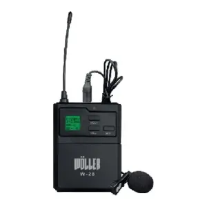Wöller W-28 Kablosuz UHF Yaka Mikrofonu - 1