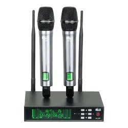 Wöller W-299EE Çift Kanal UHF Kablosuz Mikrofon Seti - 1