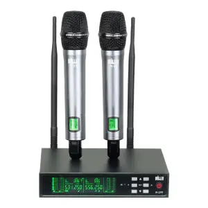 Wöller W-299EE Çift Kanal UHF Kablosuz Mikrofon Seti - 1