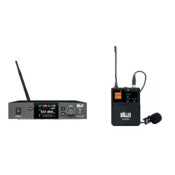 Wöller W-311PRO-Y Tek Kanal UHF Kablosuz Yaka Mikrofonu Seti (LED Ekranlı) - Wöller