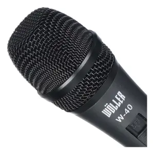 Wöller W-40 Kablolu Dinamik El Mikrofonu (600 Ohm) - 2