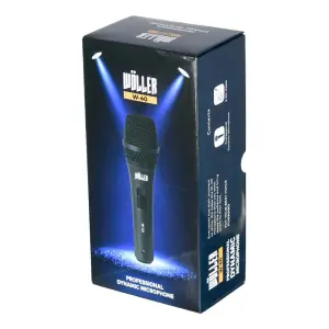 Wöller W-40 Kablolu Dinamik El Mikrofonu (600 Ohm) - 4