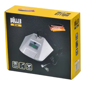 Wöller W-45 Kablolu Dinamik Yaka Mikrofonu (LCD Ekranlı / 1000 Ohm) - 6