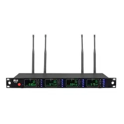 Wöller W-499 4 Kanallı UHF Kablosuz Mikrofon Alıcı Sistemi - Wöller