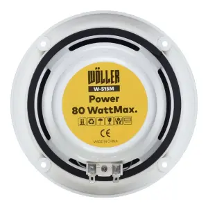 Wöller W-515M 13 cm 2 Yollu Trafosuz Marine Hoparlör (IP66 Su Geçirmez) - 3