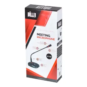 Wöller W-60 Kablolu Kondansatör Kürsü Mikrofonu (Ses & Echo Kontrollü) - 7