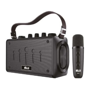 Wöller W-600E Taşınabilir Bluetooth Hoparlörlü Ses Sistemi (Kablosuz El Mikrofonlu) - Wöller