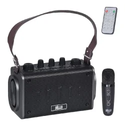 Wöller W-600E Taşınabilir Bluetooth Hoparlörlü Ses Sistemi (Kablosuz El Mikrofonlu) - 2