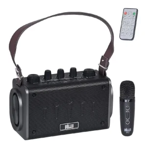 Wöller W-600E Taşınabilir Bluetooth Hoparlörlü Ses Sistemi (Kablosuz El Mikrofonlu) - 2