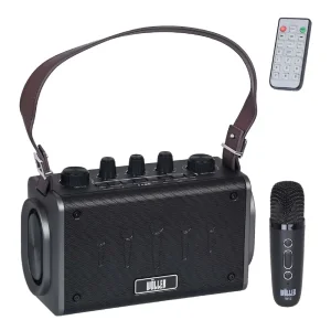 Wöller W-600E Taşınabilir Bluetooth Hoparlörlü Ses Sistemi (Kablosuz El Mikrofonlu) - 2