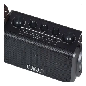 Wöller W-600E Taşınabilir Bluetooth Hoparlörlü Ses Sistemi (Kablosuz El Mikrofonlu) - 5
