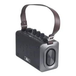 Wöller W-600E Taşınabilir Bluetooth Hoparlörlü Ses Sistemi (Kablosuz El Mikrofonlu) - 6