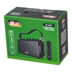 Wöller W-600E Taşınabilir Bluetooth Hoparlörlü Ses Sistemi (Kablosuz El Mikrofonlu) - 8