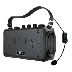 Wöller W-600H Taşınabilir Bluetooth Hoparlörlü Ses Sistemi (Kablosuz Headset Mikrofonlu) - Wöller