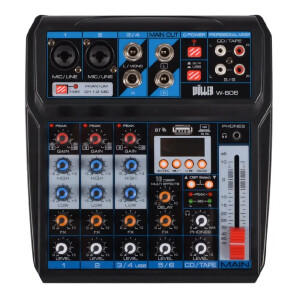 Wöller W-606 6 Kanallı Bluetooth ve USB Destekli Deck Mikser - Wöller