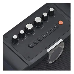 Wöller W-610E Taşınabilir Bluetooth Hoparlörlü Ses Sistemi (Kablosuz El Mikrofonlu) - 4