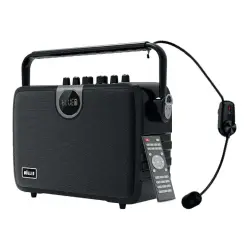 Wöller W-610H Taşınabilir Bluetooth Hoparlörlü Ses Sistemi (Kablosuz Headset Mikrofonlu) - Wöller
