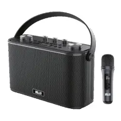 Wöller W-612E Taşınabilir Bluetooth Hoparlörlü Ses Sistemi (Kablosuz El Mikrofonlu) - Wöller