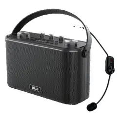 Wöller W-612H Taşınabilir Bluetooth Hoparlörlü Ses Sistemi (Kablosuz Headset Mikrofonlu) - Wöller