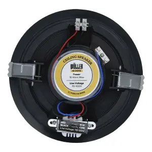 Wöller W-612TS 16 cm Siyah 15W Hat Trafolu Tavan Hoparlörü - 3