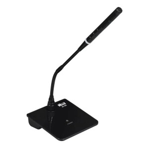 Wöller W-66 Kablolu Kondansatör Kürsü Mikrofonu (+48V Phantom / Adaptör Destekli) - Wöller