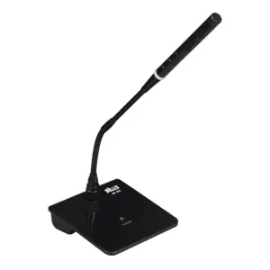 Wöller W-66 Kablolu Kondansatör Kürsü Mikrofonu (+48V Phantom / Adaptör Destekli) - 1