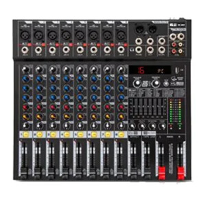 Wöller W-8016 8 Kanallı Bluetooth ve USB Destekli Deck Mikser - Wöller