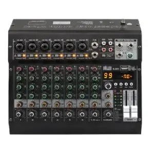 Wöller W-809 8 Kanallı Bluetooth ve USB Destekli Deck Mikser - 1