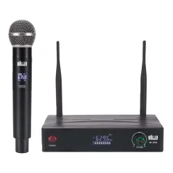 Wöller W-850E Tek Kanallı Kablosuz El Mikrofonu (UHF Dijital Modülasyon) - Wöller